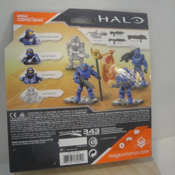 Mega Construx Halo Spartan CTF Base Crashers 87pcs - Picture 3 of 5